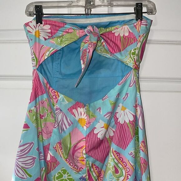 Lilly Pulitzer Sabrina strapless dress size 4 - Picture 5 of 7